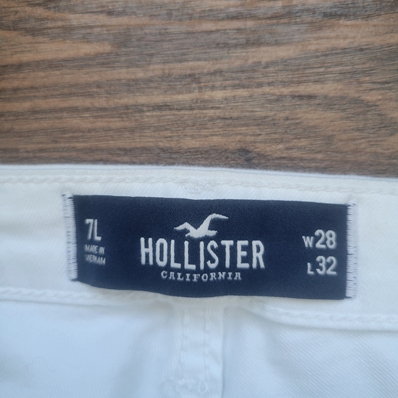 Hollister High Rise Super Skinny Classic Stretch White Jean Size 28L - Picture 7 of 8